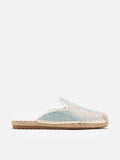 PAZZION, Saline Espadrille Mules, Beige