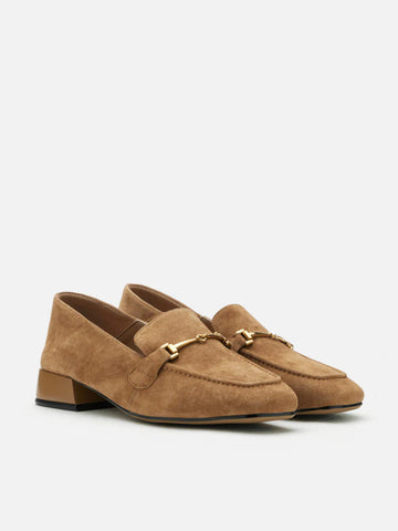 Simone Suede Bit Loafers