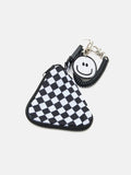 Smiley Billie Checkered Mini Pouch