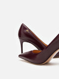 PAZZION, Stefano Patent Stiletto Heels, Wine