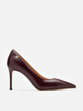 PAZZION, Stefano Patent Stiletto Heels, Wine