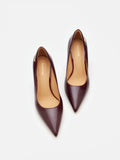 PAZZION, Stefano Patent Stiletto Heels, Wine