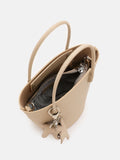 PAZZION, Stormy Garden Bucket Bag, Almond