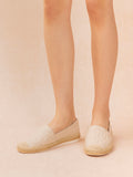 PAZZION, Taryn Leather Espadrilles, Beige