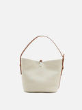 Tate Pebbled Buckle Bag