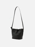 Tate Pebbled Buckle Bag