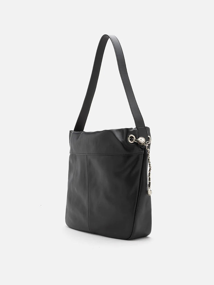 PAZZION, Yoko Shoulder Bag, Black