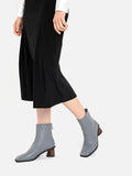 PAZZION, Zari Ankle Boots, Grey